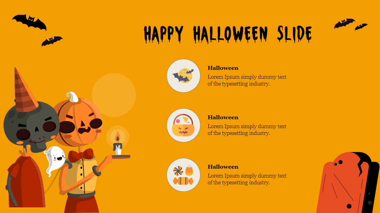 Happy Halloween Google Slide